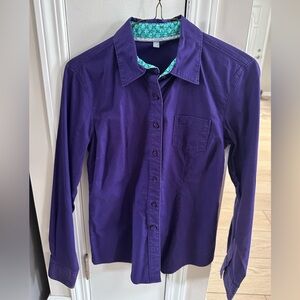 Cinch Purple Ladies Button Down Shirt
